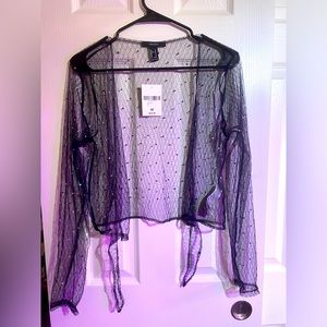 Sparkly Mesh Rave top new with tags